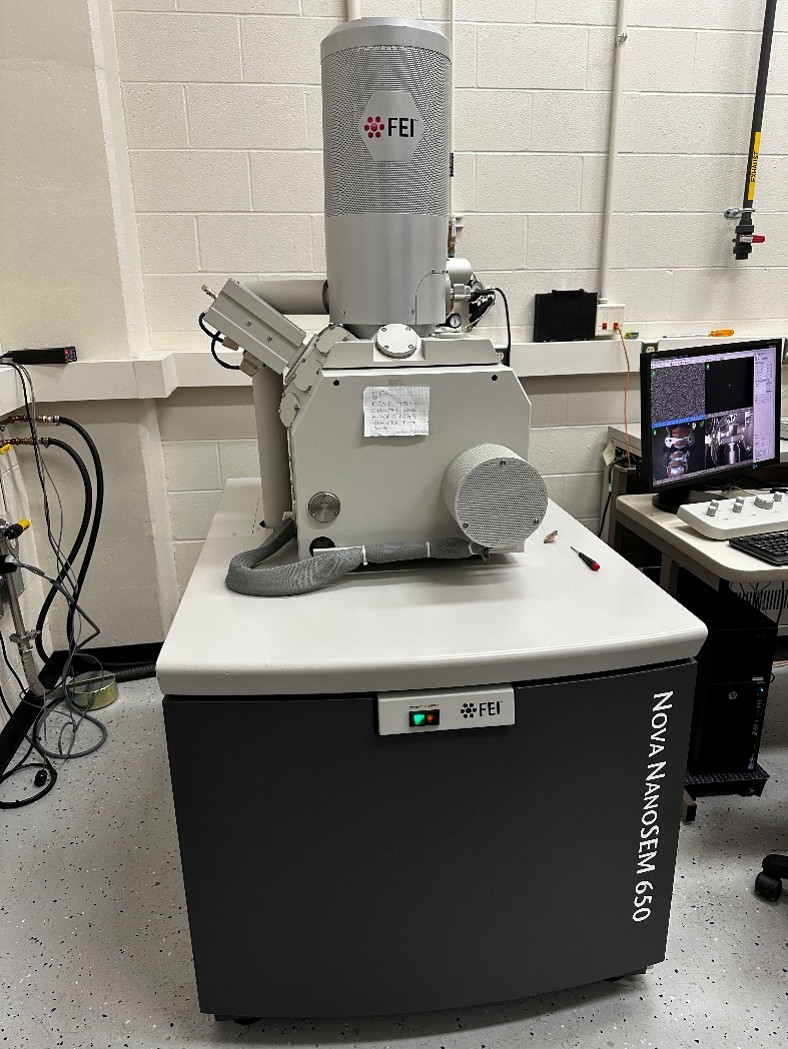 ThermoFisher NOVA NanoSEM 650 | Materials Research Laboratory | Illinois