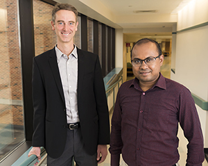 Professor of Materials Science and Engineering and Director of the Illinois Materials Research Laboratory, Paul V. Braun, and Postdoctoral Researcher, Mohammad Amdad Ali, developed a method for detecting trace amounts of some chemical warfare agents.