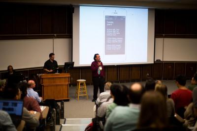 Mauro Sardela addresses the audience at AMC 2017.