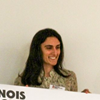 (l to r)Dean of Engineering, Andreas Cangellaris, Canan Dagdeviren, Director of TEC, Andrew Singer