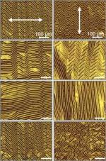 Si thin film on stretched/released rubber sheet. 
