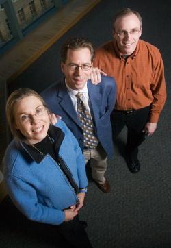 From left to right, Profs. Sottos, White and Moore. 