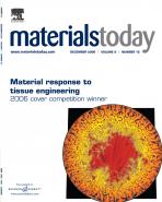 Khalid Hattar, Ph.D. student at FS-MRL, is the winner of the Materials Today cover competition for 2006.