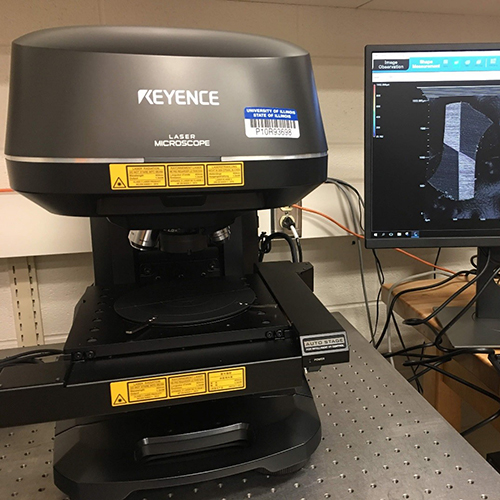 Keyence VK-X1000 3D Laser Scanning Confocal Microscope | Research Laboratory