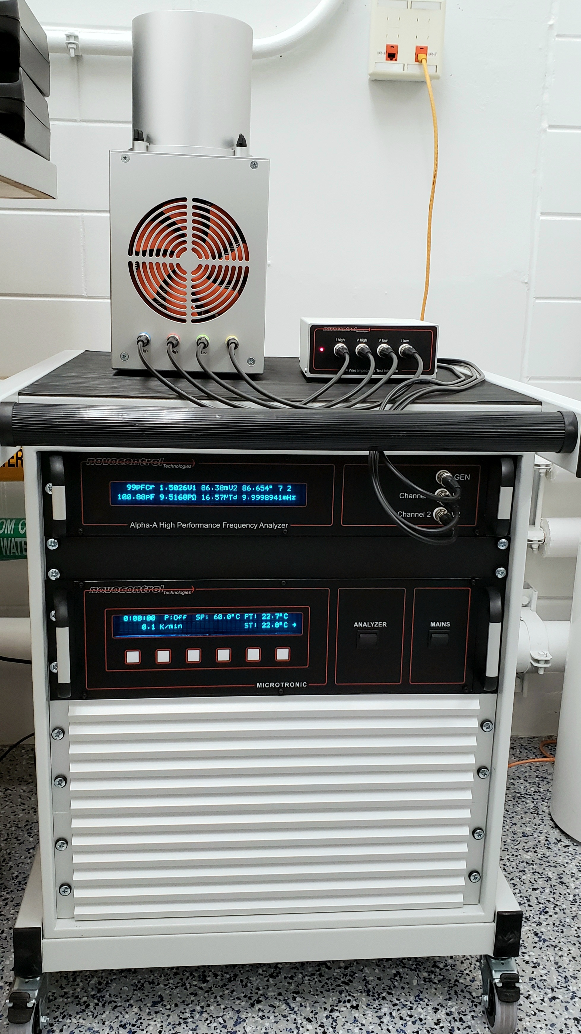 Novocontrol Concept 47 Analyzer | Materials Research Laboratory | Illinois