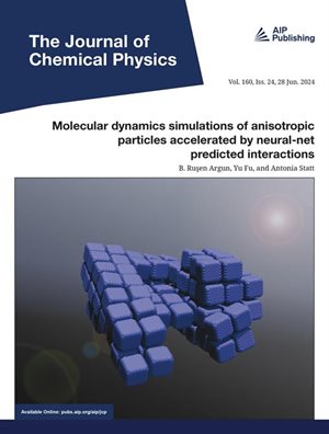 The cover of Chemical Physics that features this work.